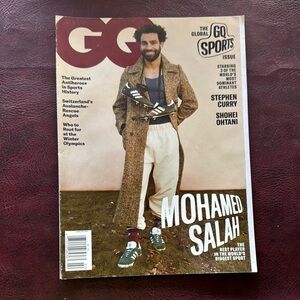 GQ Magazine Mohamed Salah Feb/2022 The Best Player In The World’s Biggest Sport